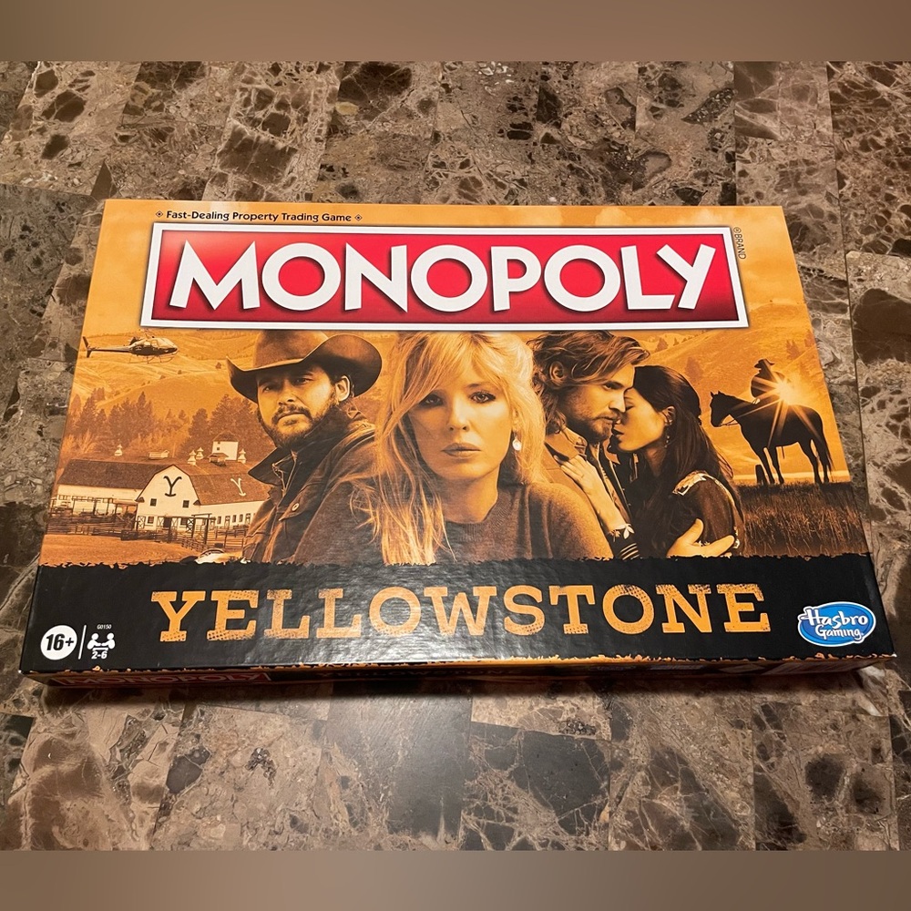 NEW limited edition Monopoly Yellowstone